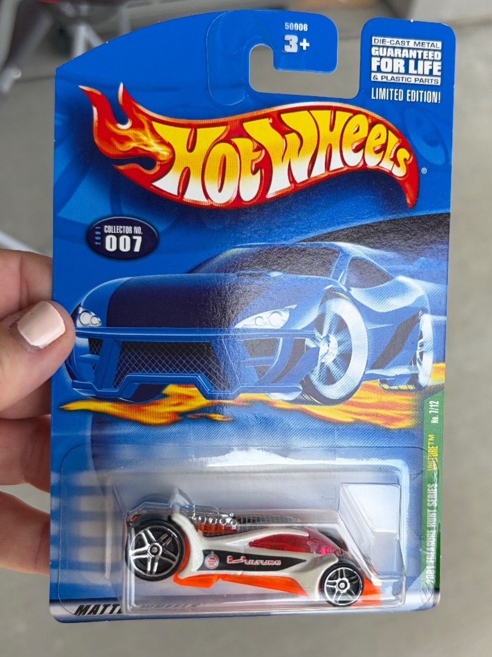 Hot Wheels Vulture #7 Treasure Hunt Series Limited Edition New Sealed